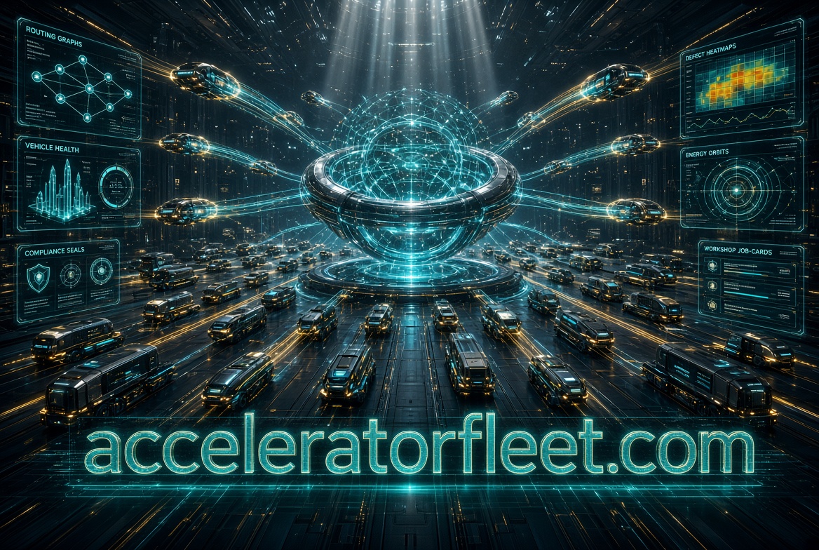 acceleratorfleet.com logo concept