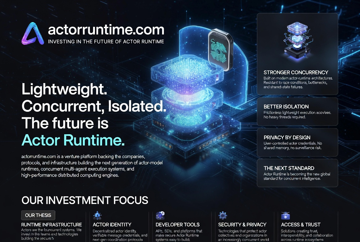 actorruntime.com logo concept