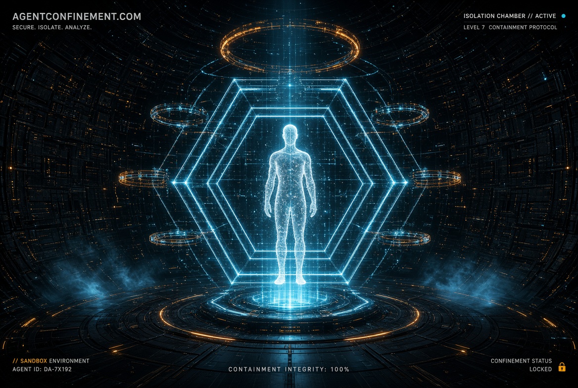 agentconfinement.com logo concept