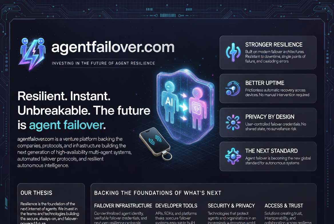 agentfailover.com logo concept