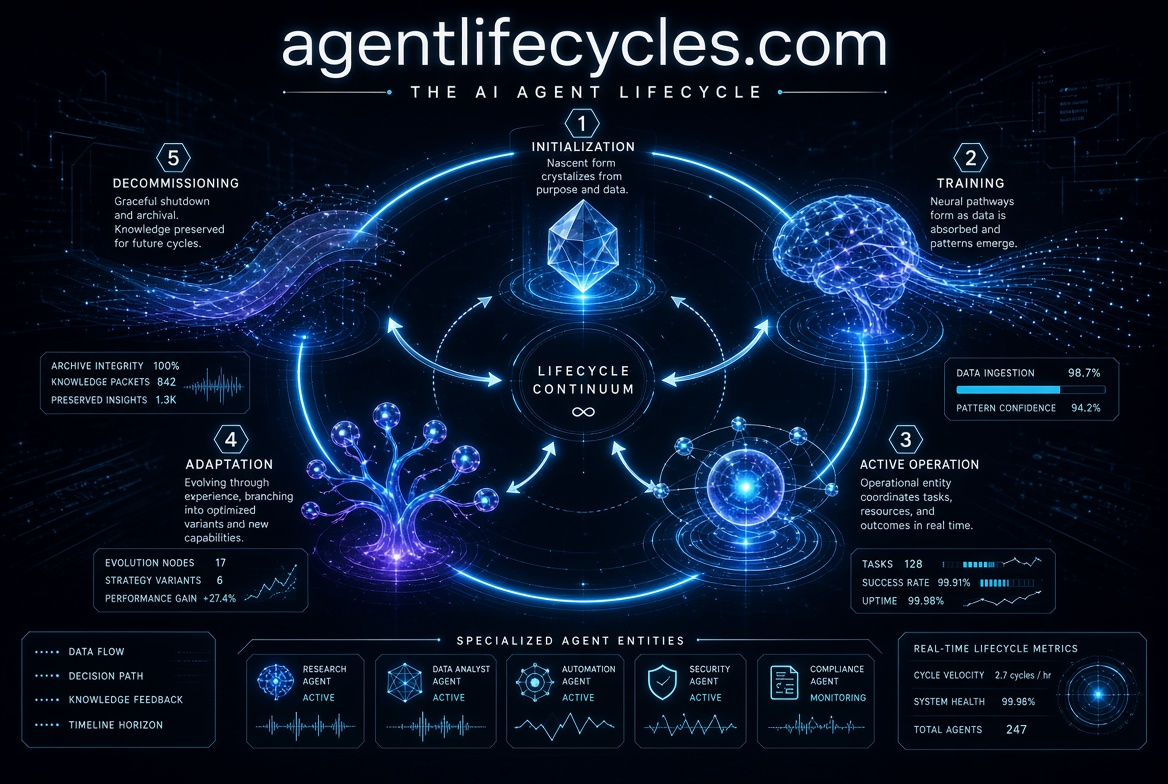 agentlifecycles.com logo concept