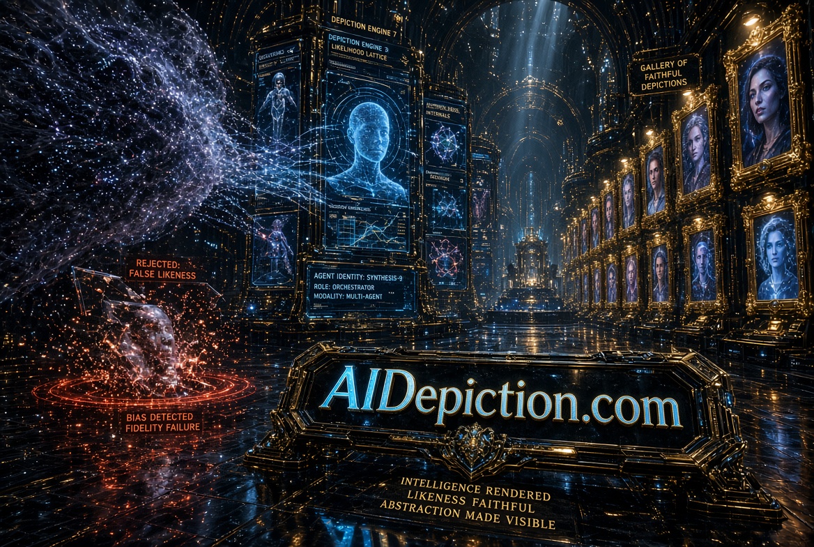 aidepiction.com logo concept
