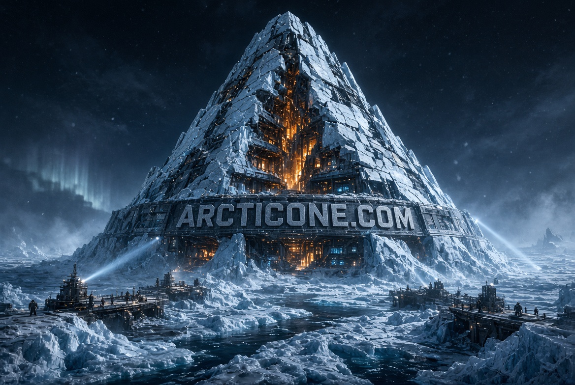 arcticcone.com logo concept