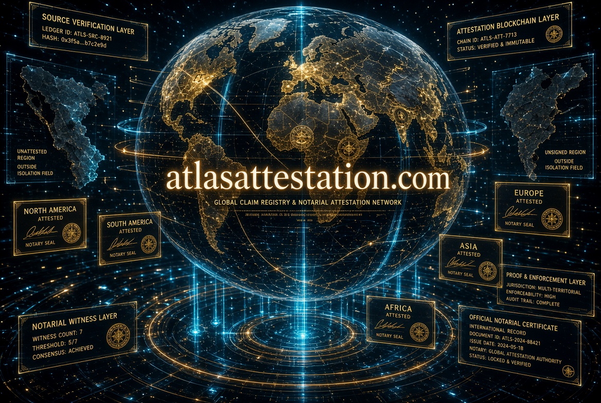 atlasattestation.com logo concept