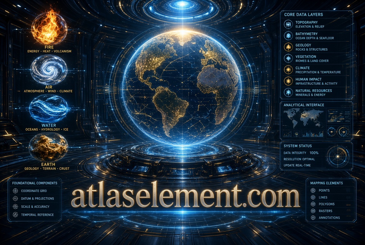 atlaselement.com logo concept