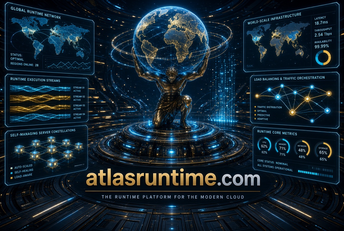atlasruntime.com logo concept