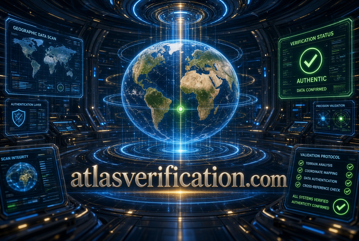 atlasverification.com logo concept
