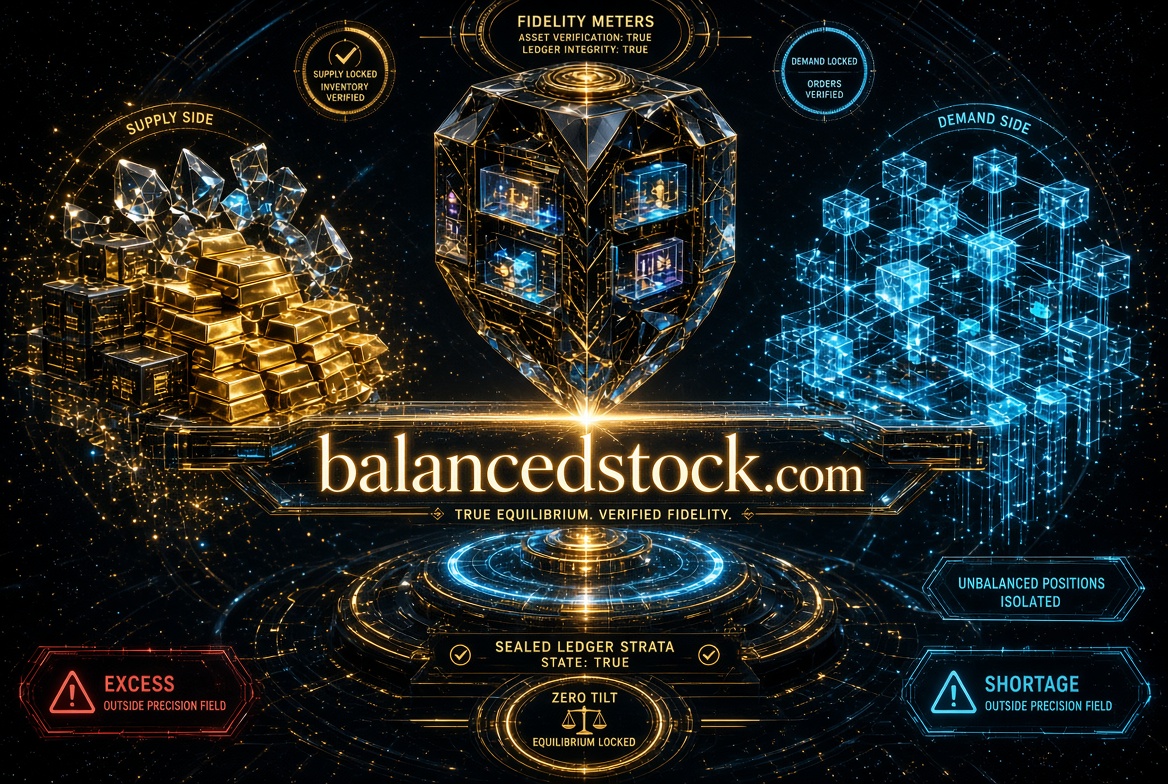 balancedstock.com logo concept