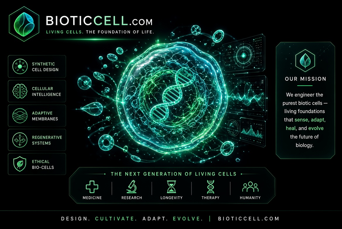 bioticcell.com logo concept