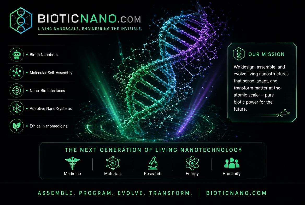 bioticnano.com logo concept