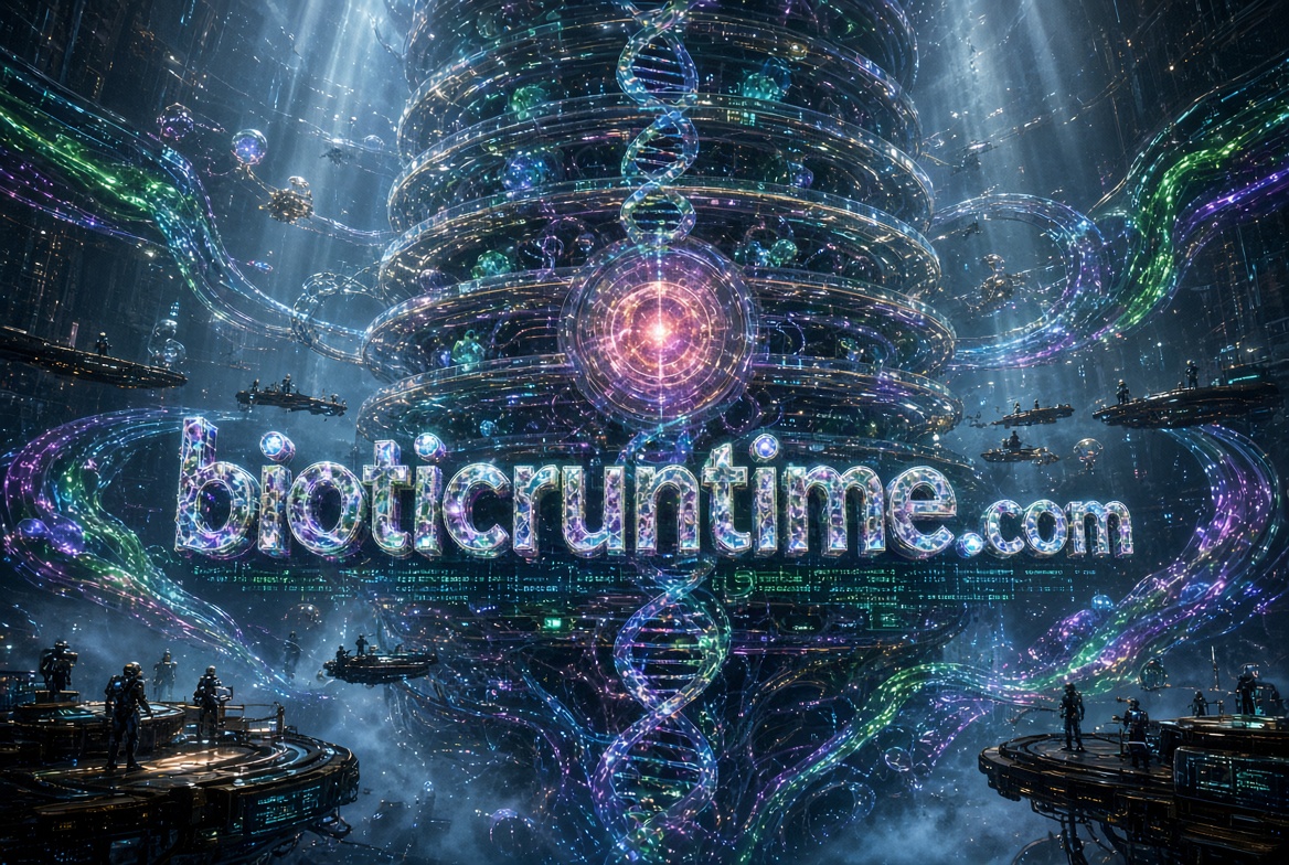 bioticruntime.com logo concept