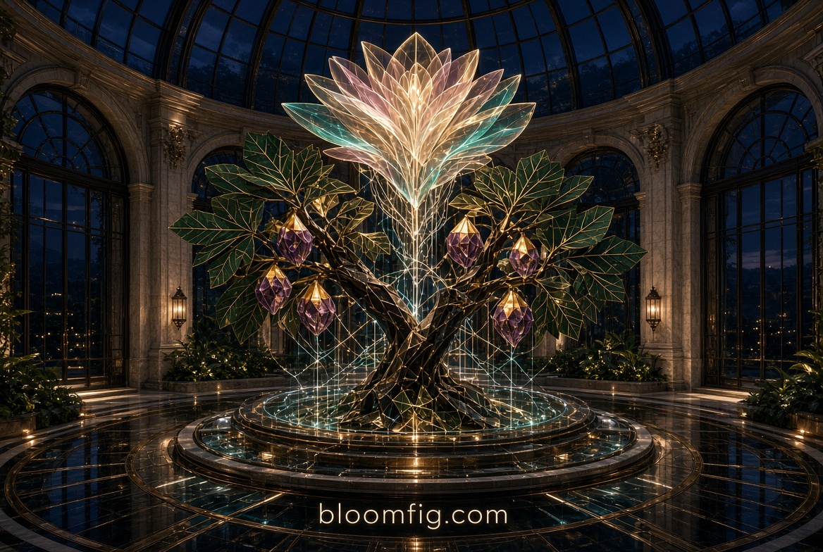 bloomfig.com logo concept