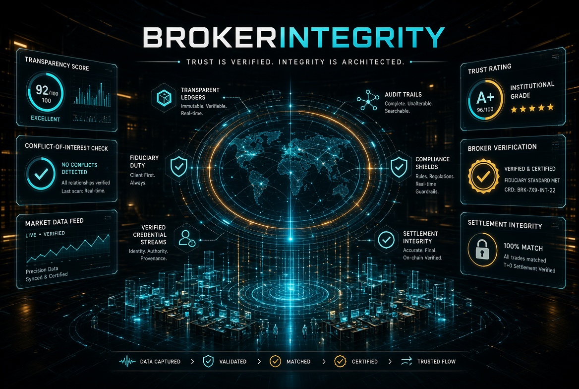 brokerintegrity.com logo concept