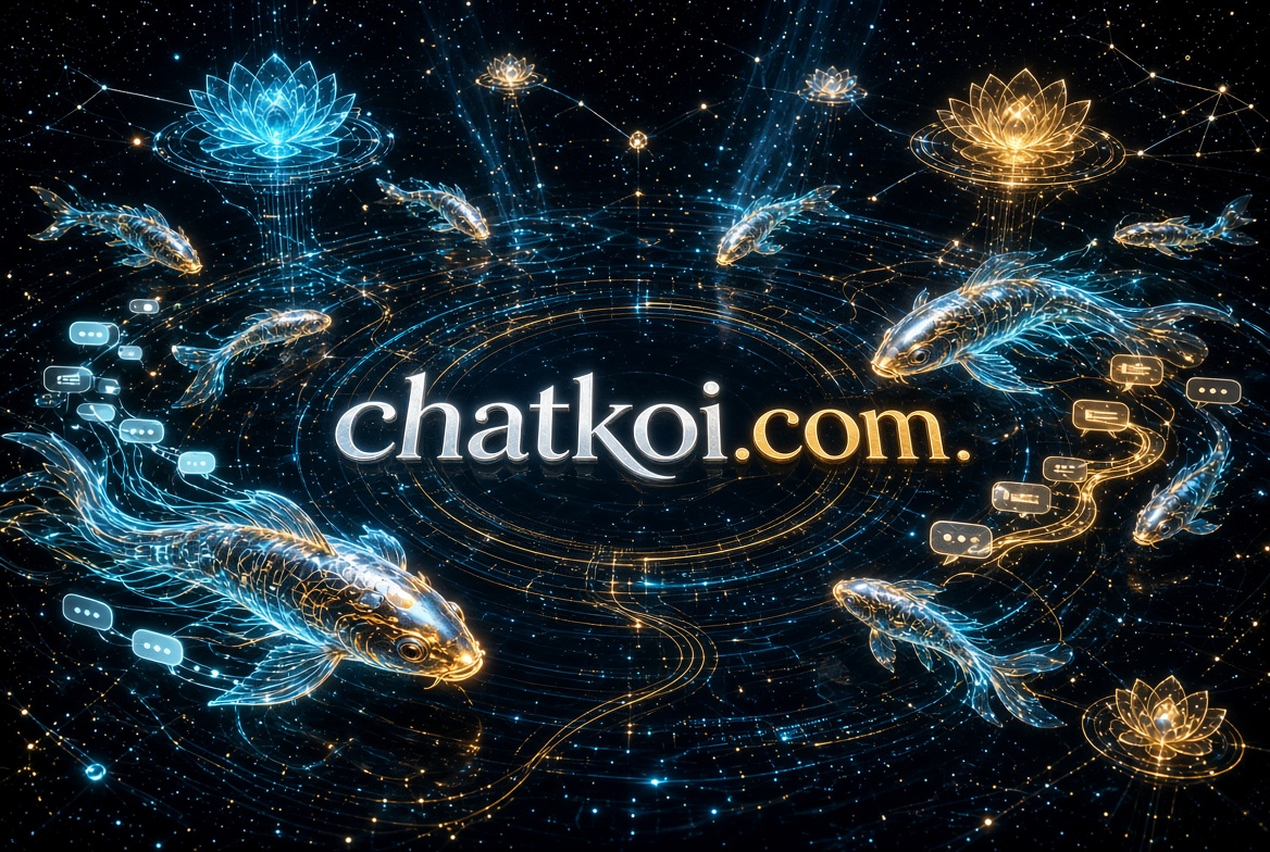 chatkoi.com logo concept