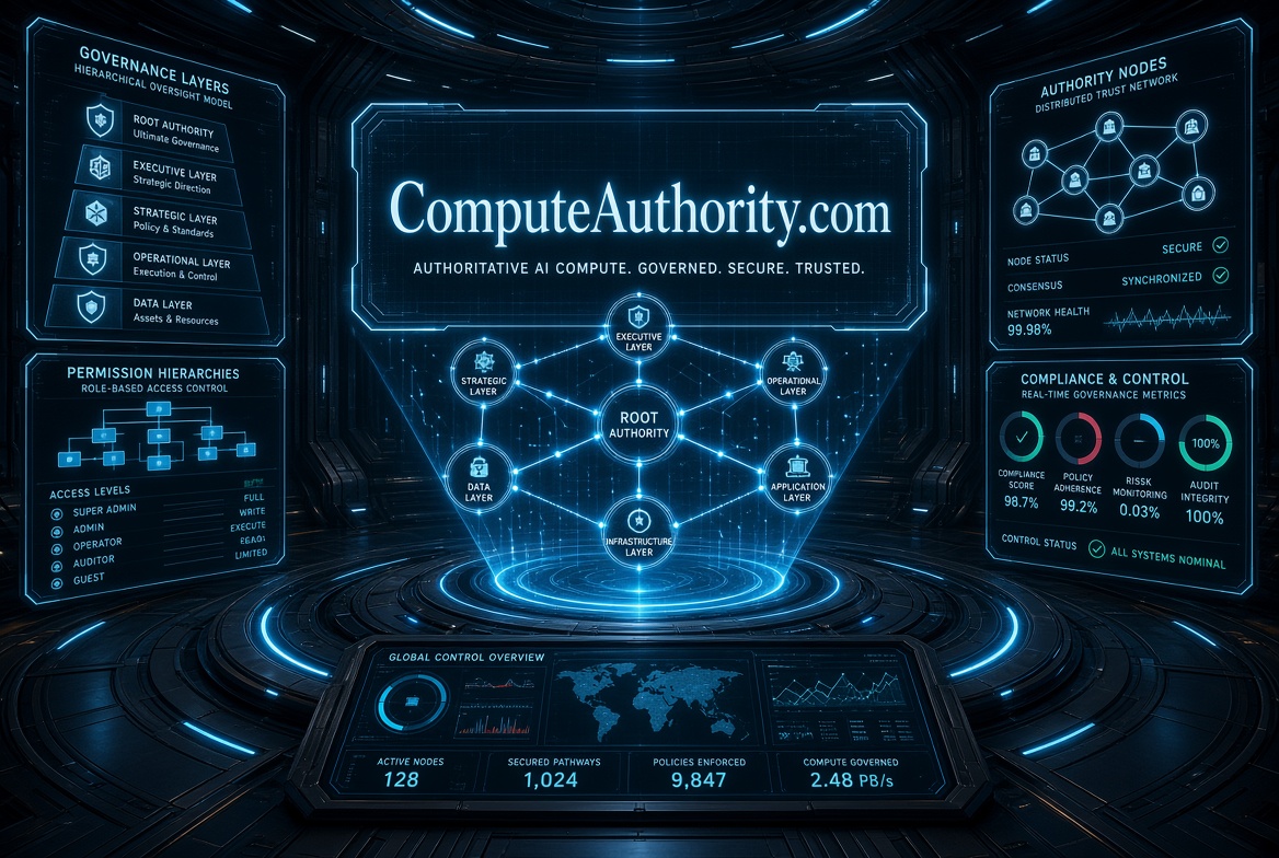 computeauthority.com logo concept