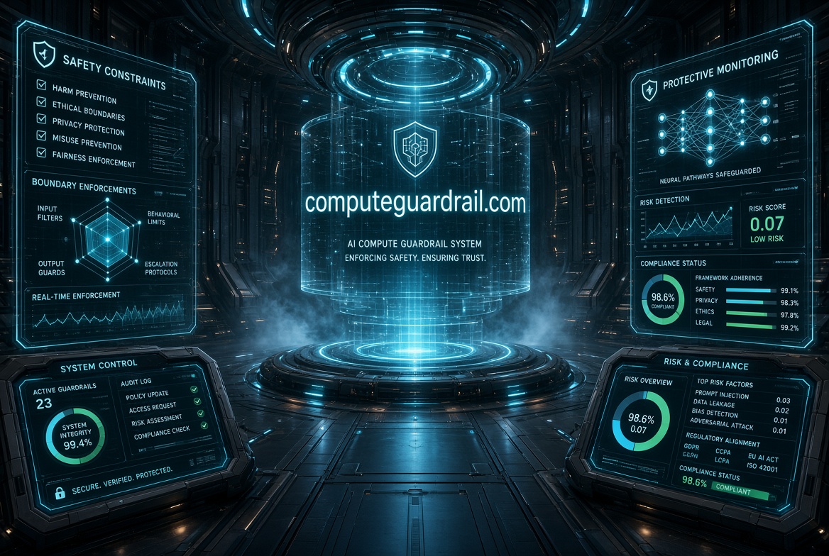 computeguardrail.com logo concept