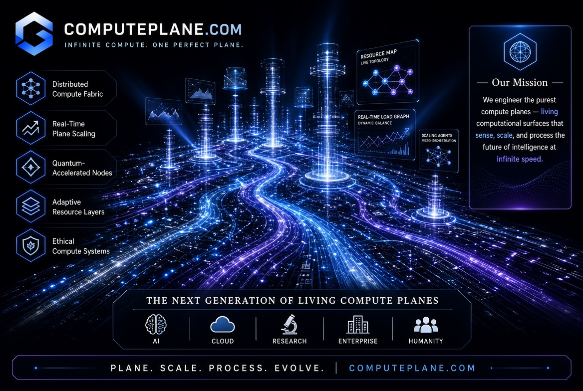 computeplane.com logo concept