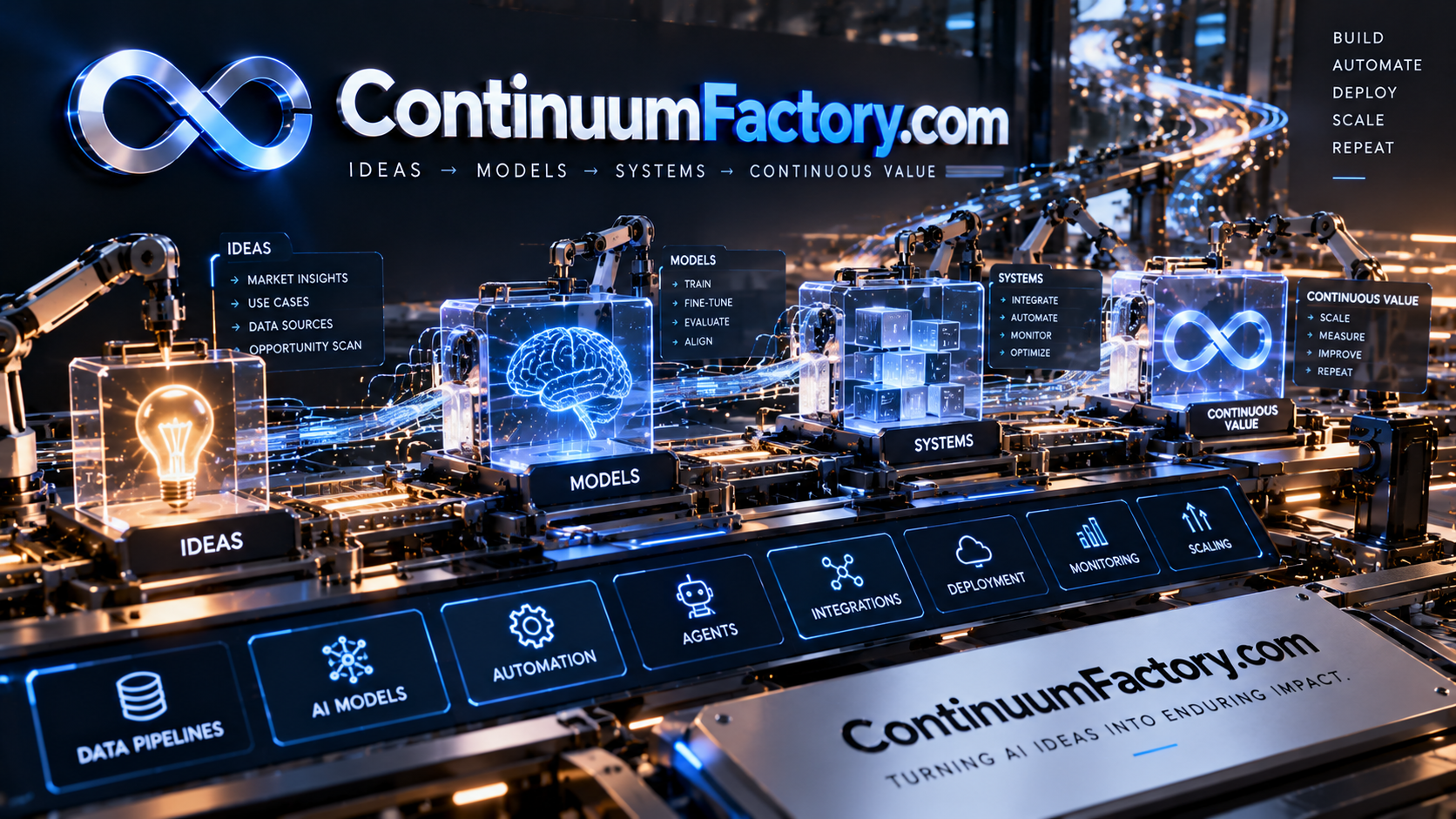 continuumfactory.com logo concept