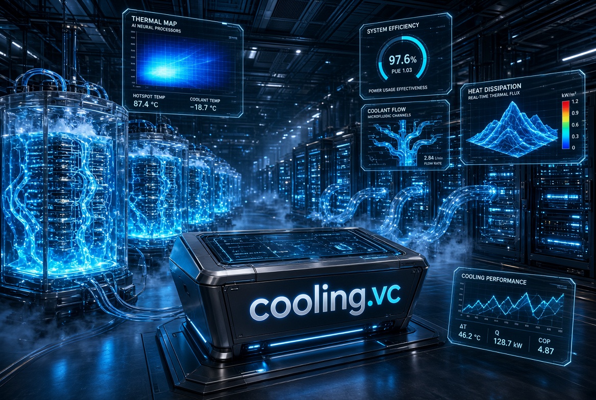 cooling.vc.com logo concept