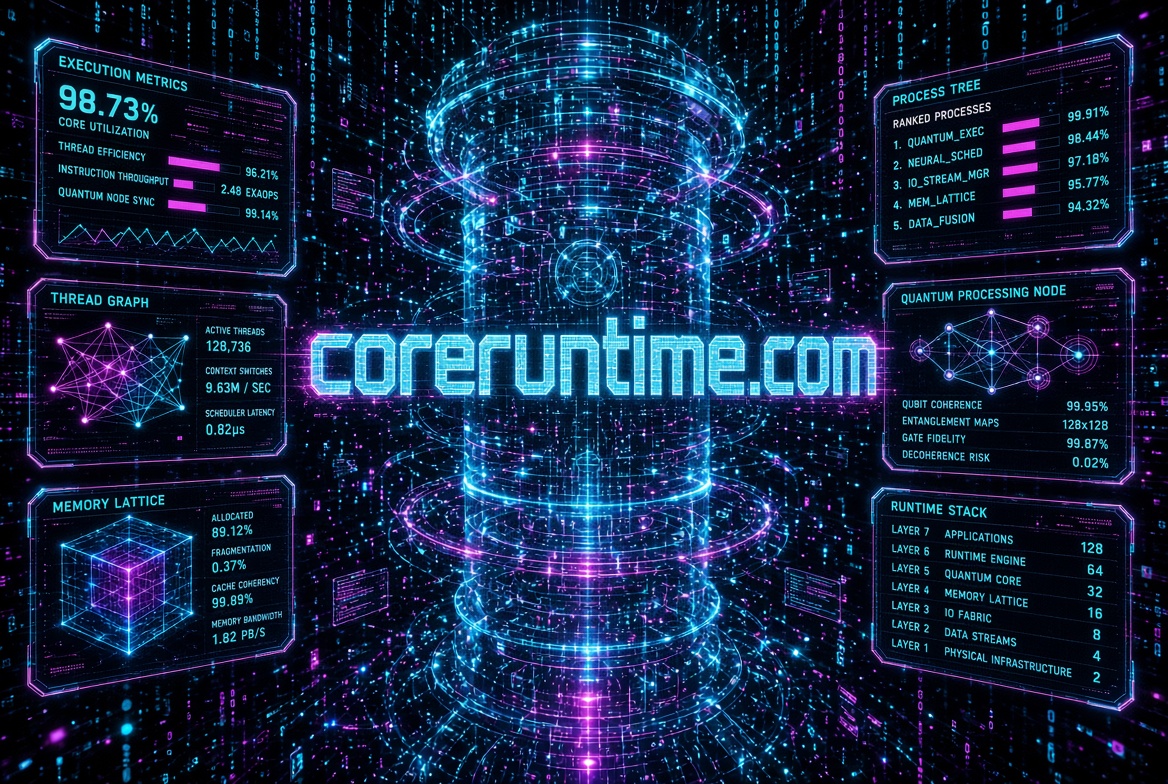 coreruntime.com logo concept