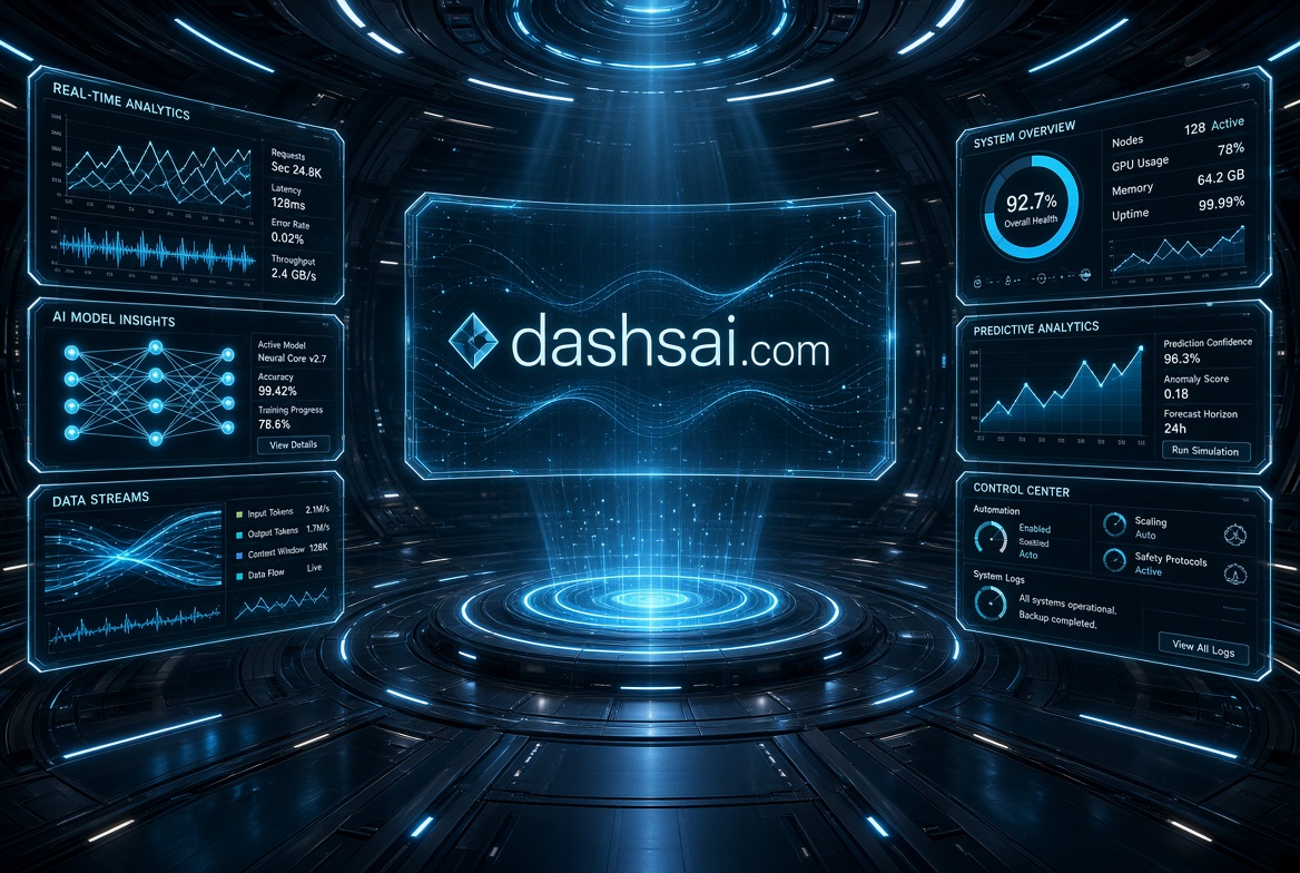 dashsai.com logo concept