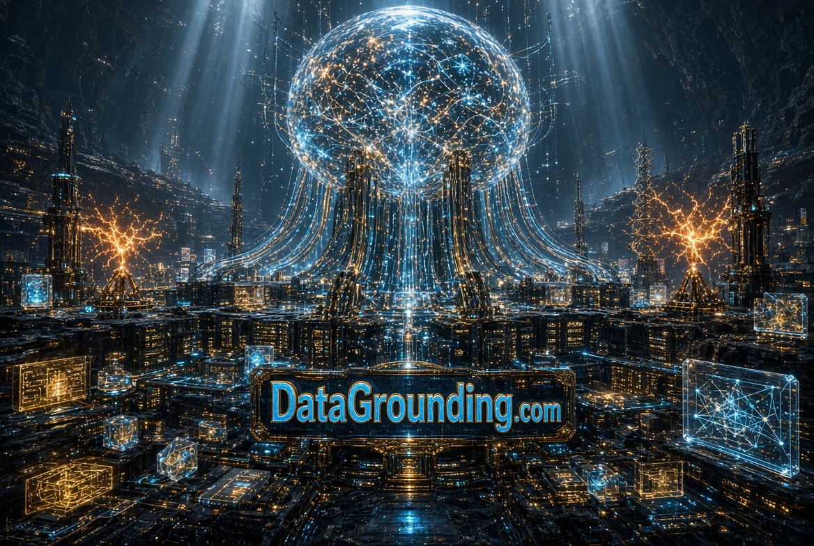 datagrounding.com logo concept