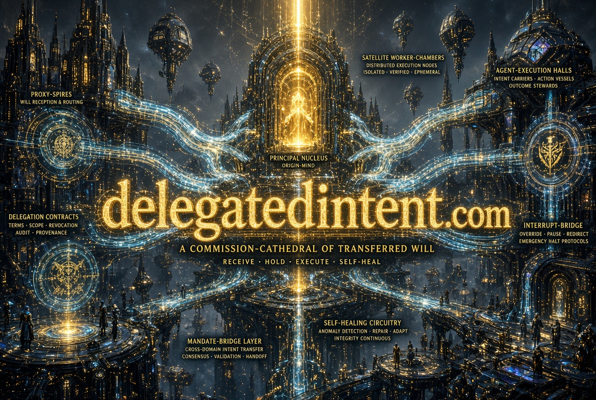 delegatedintent.com logo concept