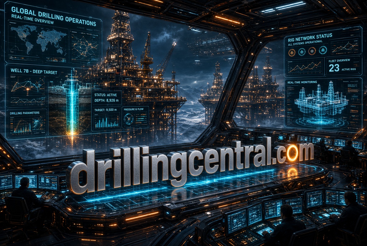 drillingcentral.com logo concept