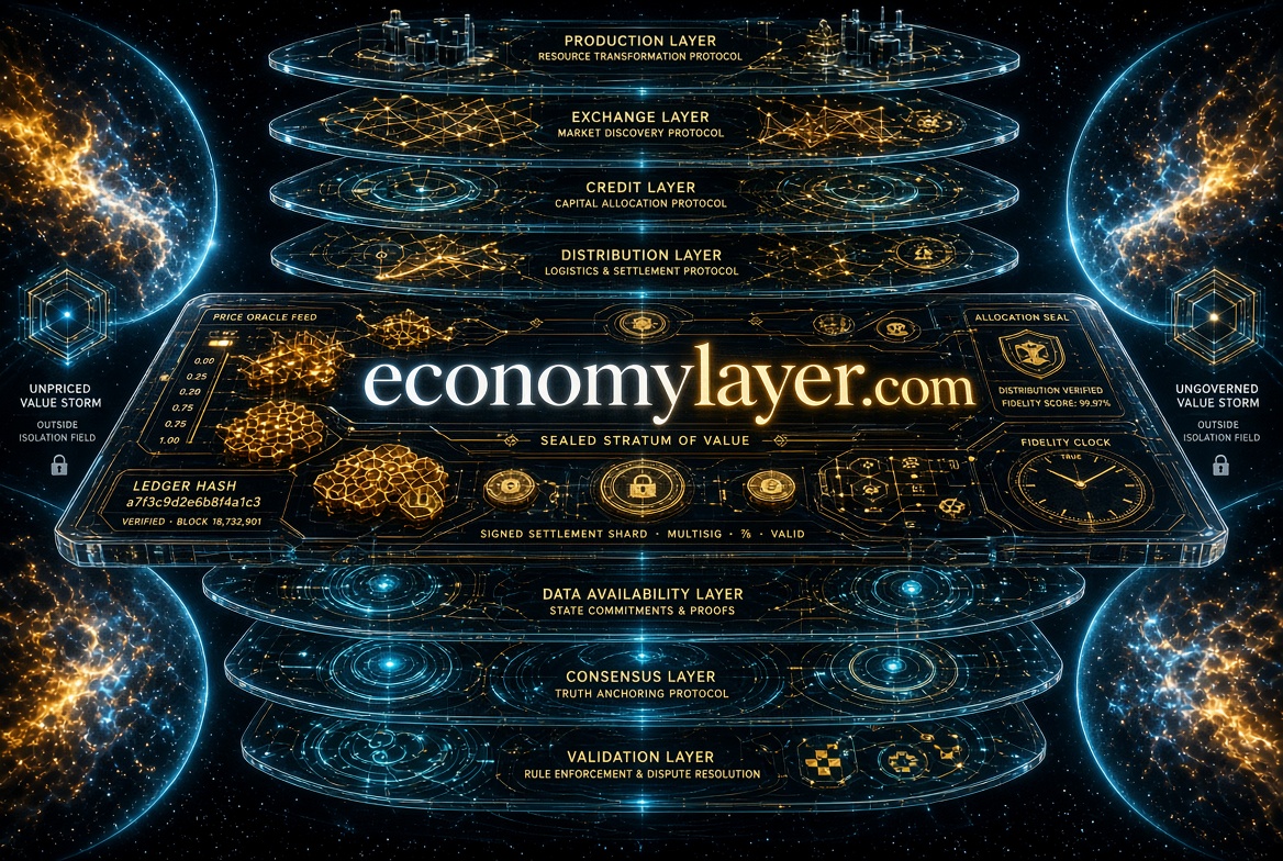 economylayer.com logo concept
