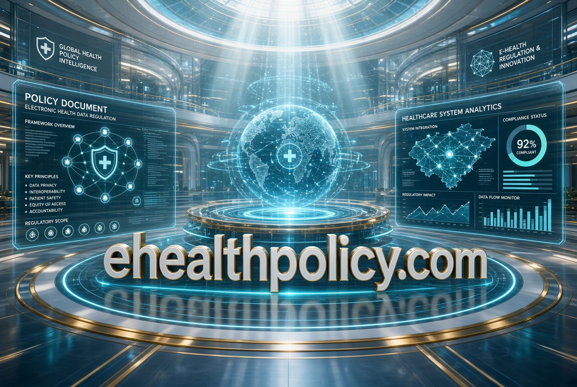 ehealthpolicy.com logo concept