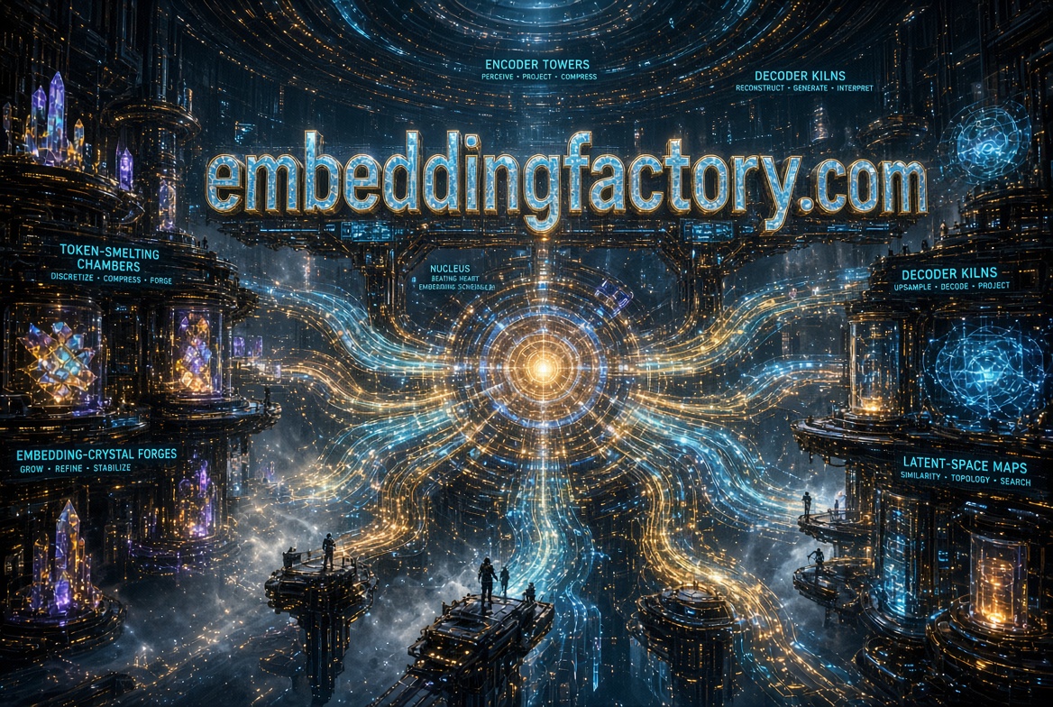 embeddingfactory.com logo concept