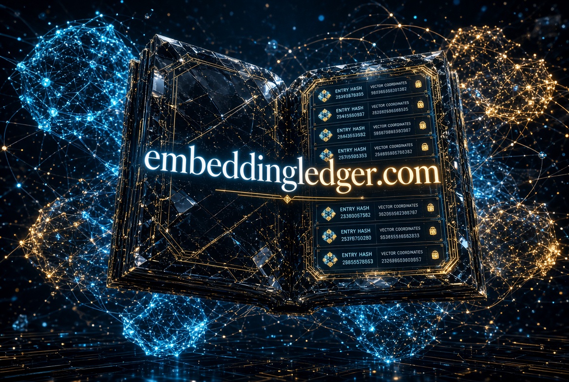 embeddingledger.com logo concept