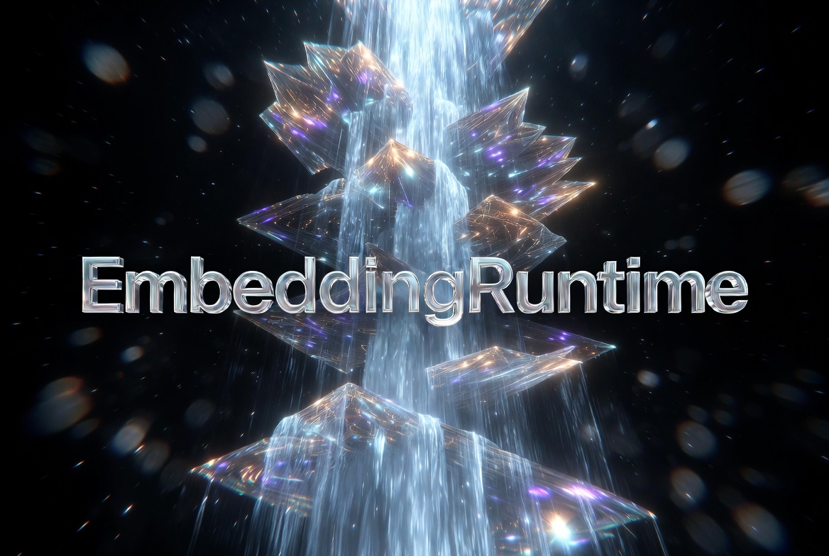 embeddingruntime.com logo concept