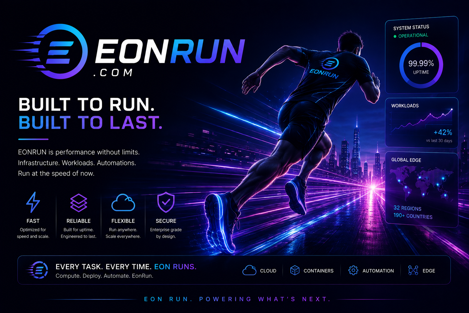 eonrun.com logo concept