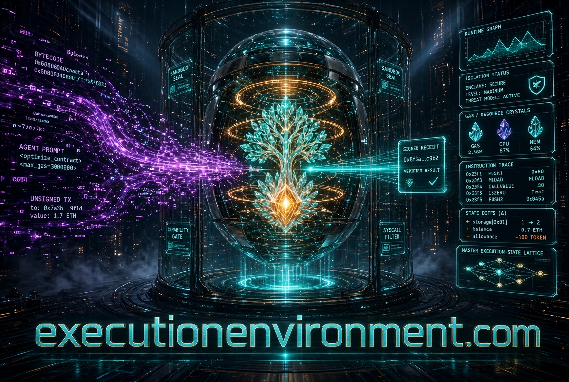 executionenvironment.com logo concept