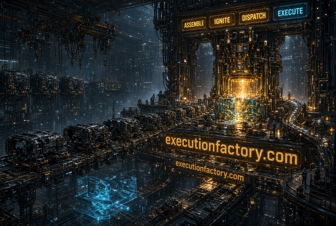 executionfactory.com logo concept