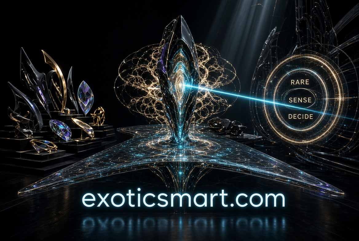 exoticsmart.com logo concept