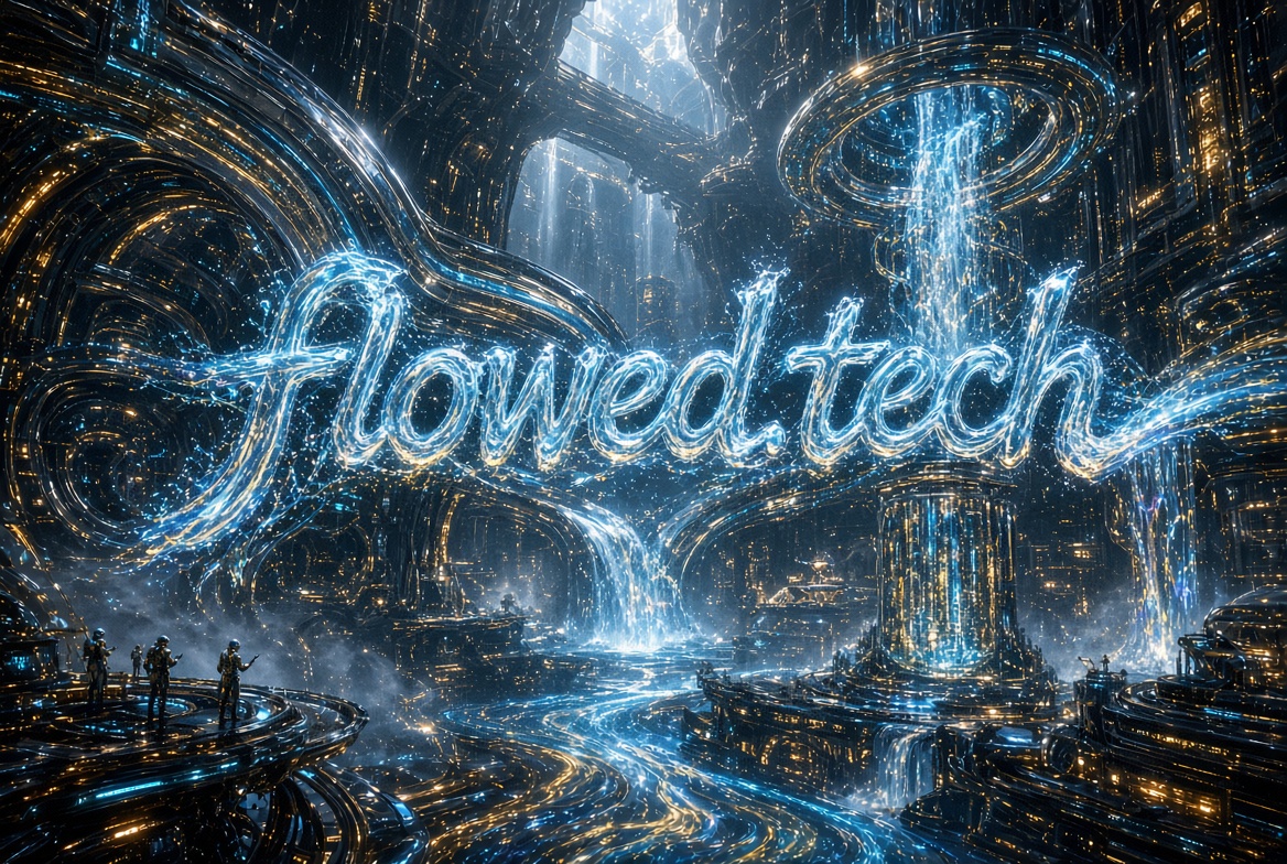 flowed.tech logo concept