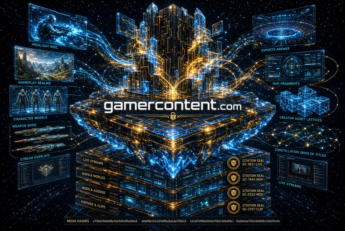 gamercontent.com logo concept