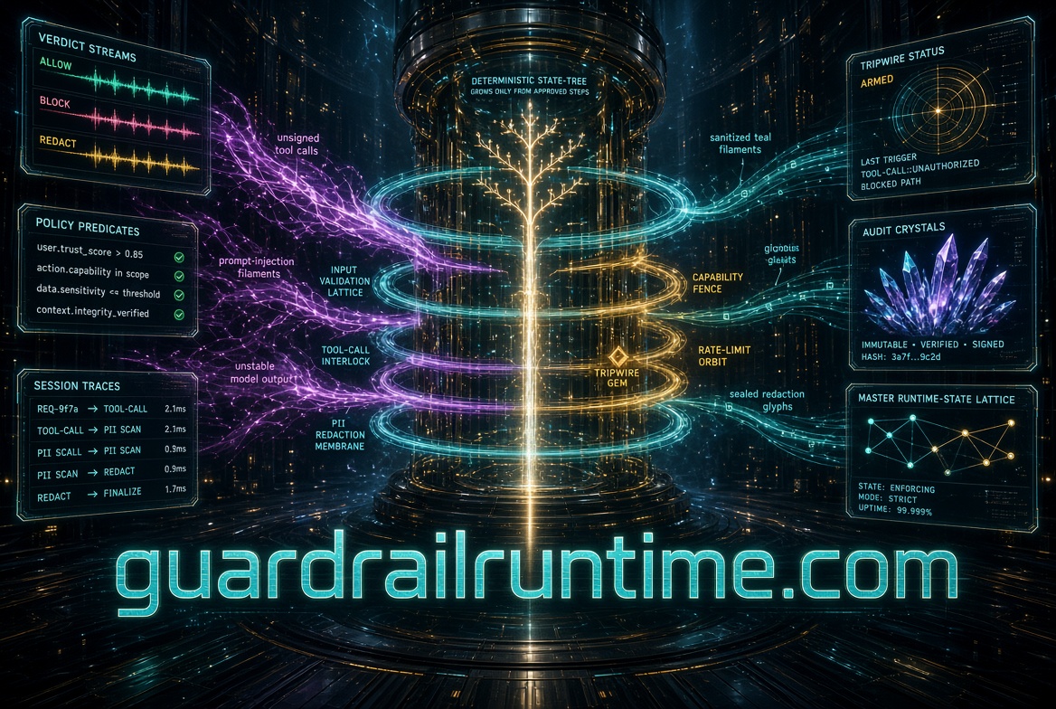 guardrailruntime.com logo concept