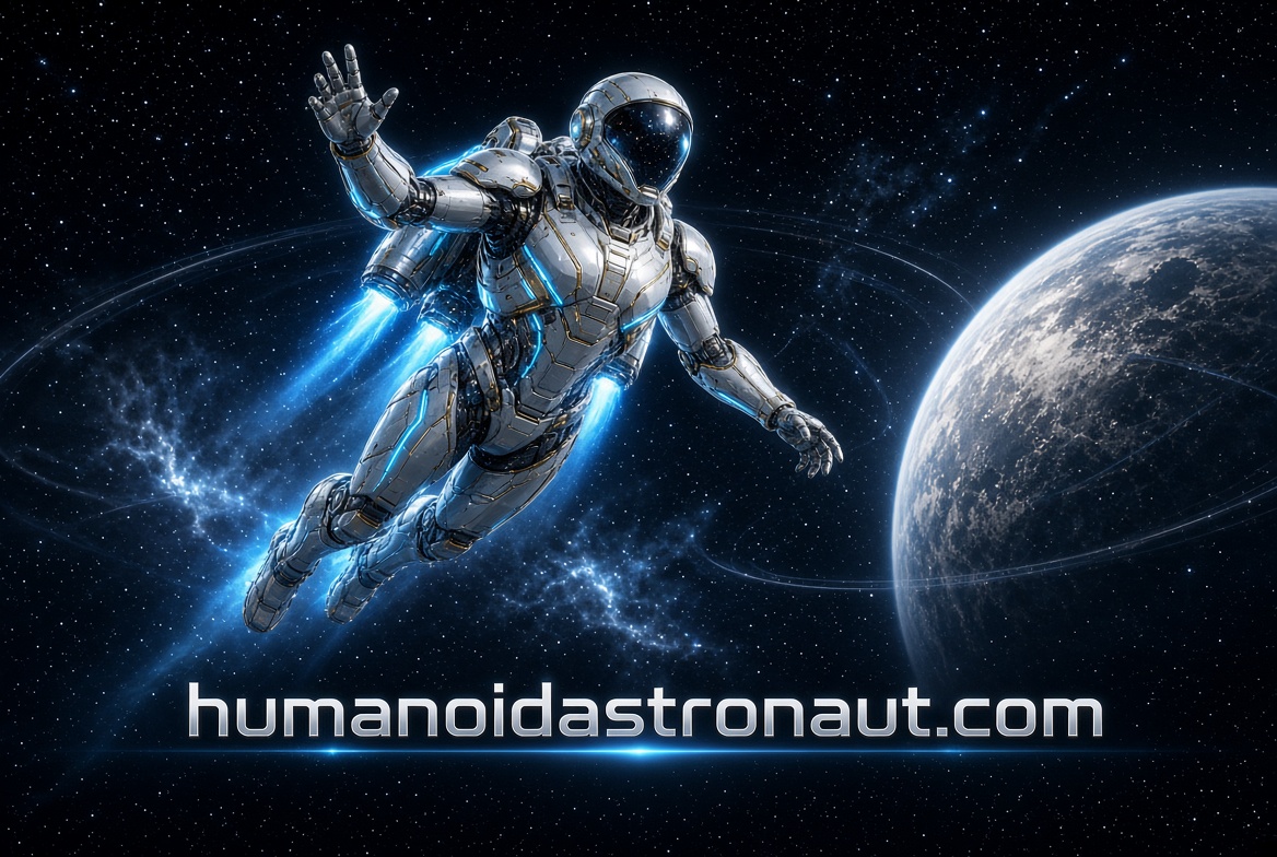 humanoidastronaut.com logo concept