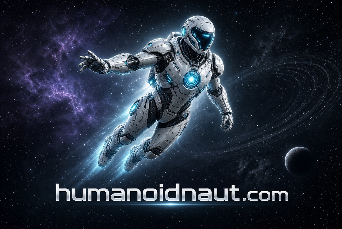 humanoidnaut.com logo concept