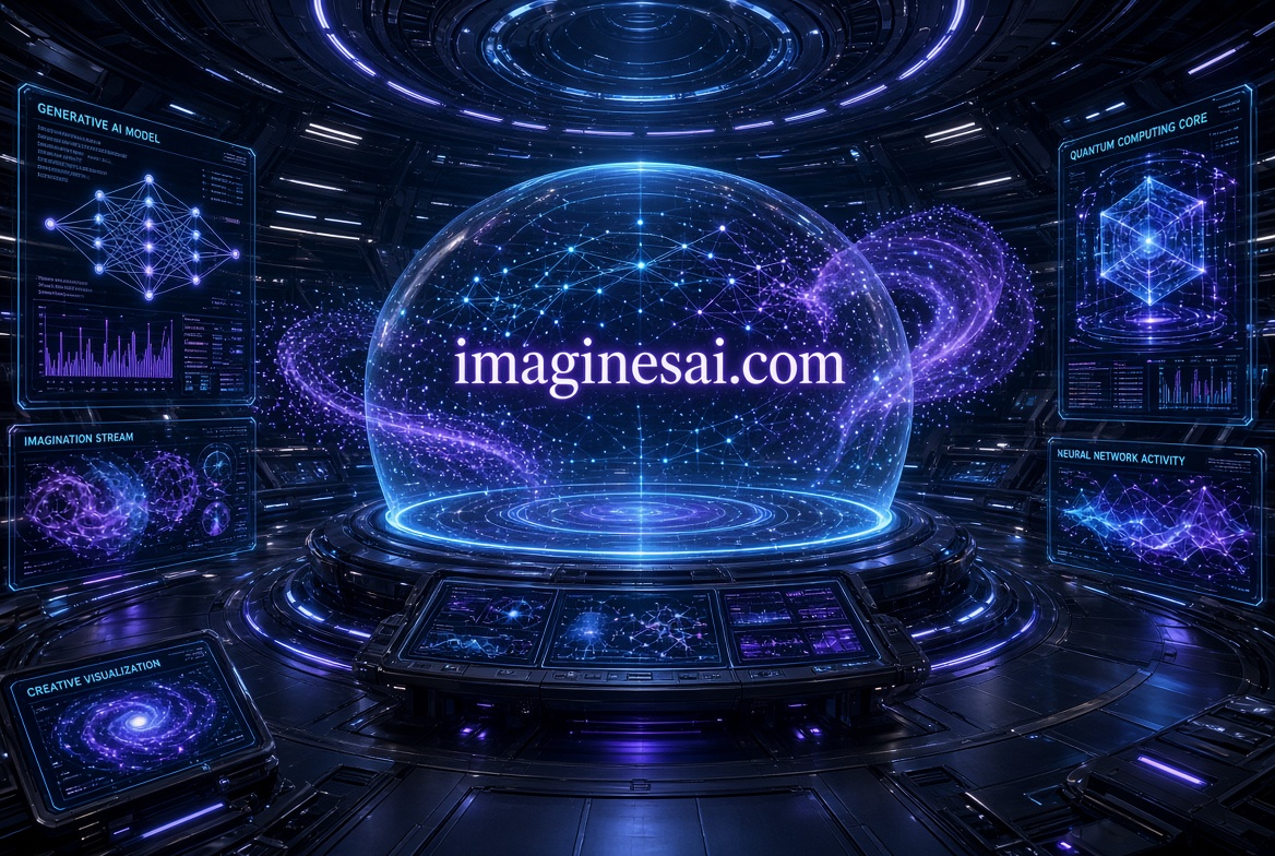 imaginesai.com logo concept