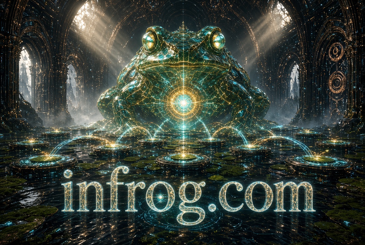 infrog.com logo concept