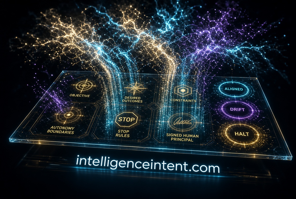 intelligenceintent.com logo concept