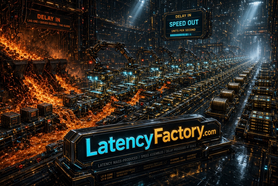 latencyfactory.com logo concept