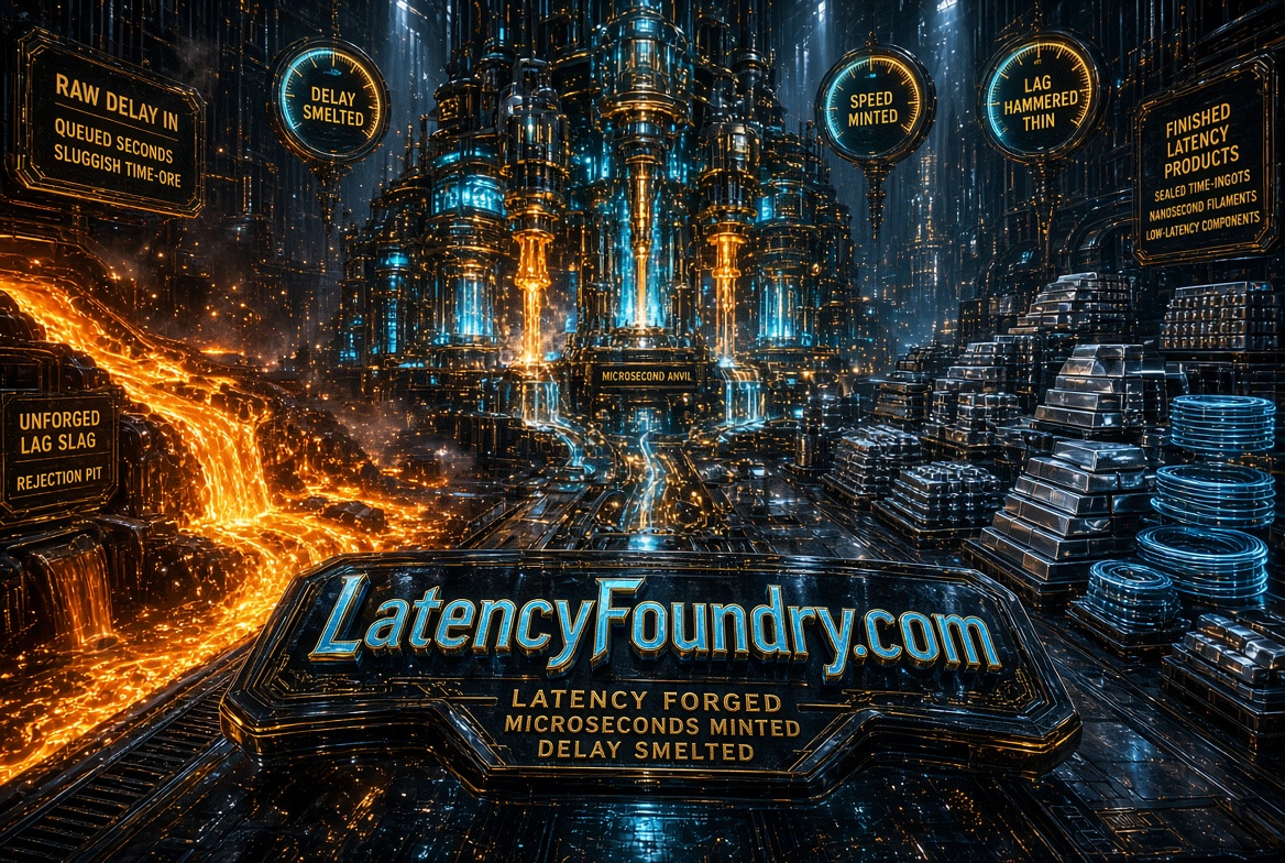 latencyfoundry.com logo concept