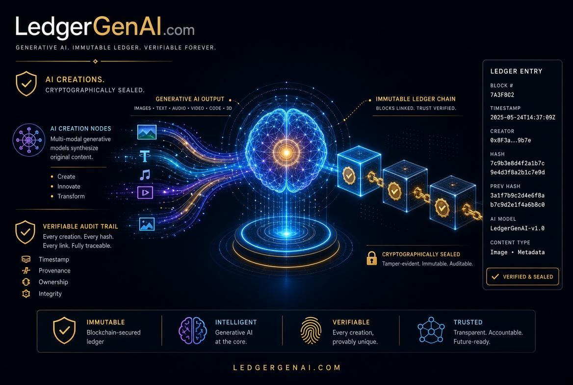 ledgergenai.com logo concept