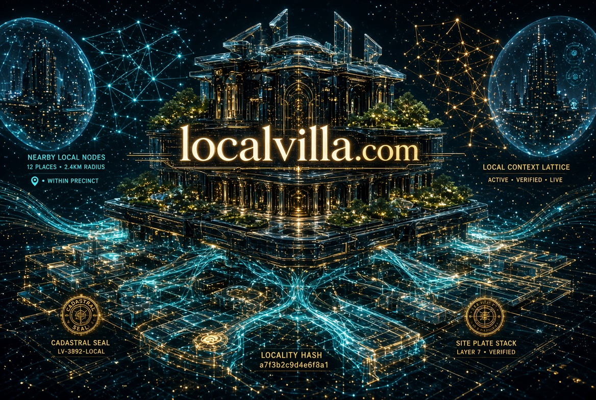 localvilla.com logo concept