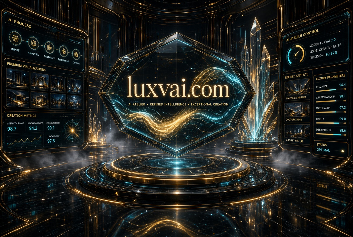 luxvai.com logo concept